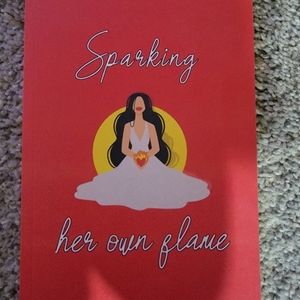 Sparkling her own flame book